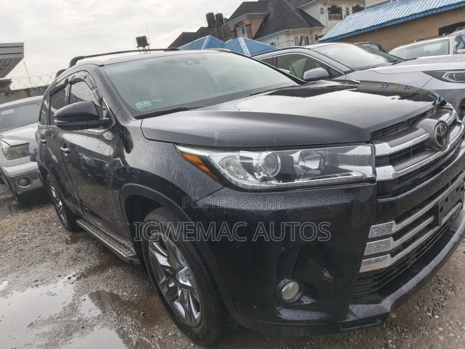 Toyota Highlander Limited Platinum 4x4 V6 (3.5L 6cyl 8A) 2018 Black