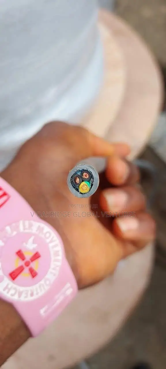 1mm 3 Core Flexible SCREENED Full Gauge Cable Wire
