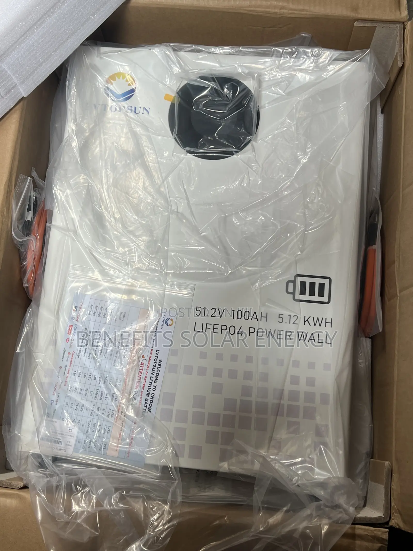 5kwh 48v Lvtopsun Lithium Battery G3