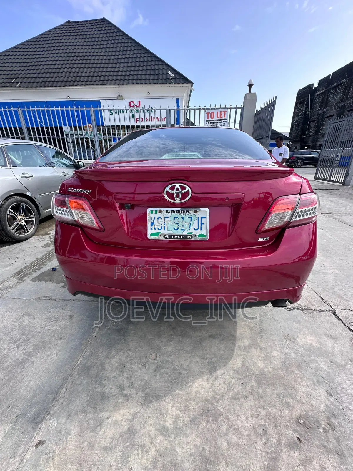 Toyota Camry 2.4 SE Automatic 2008 Red