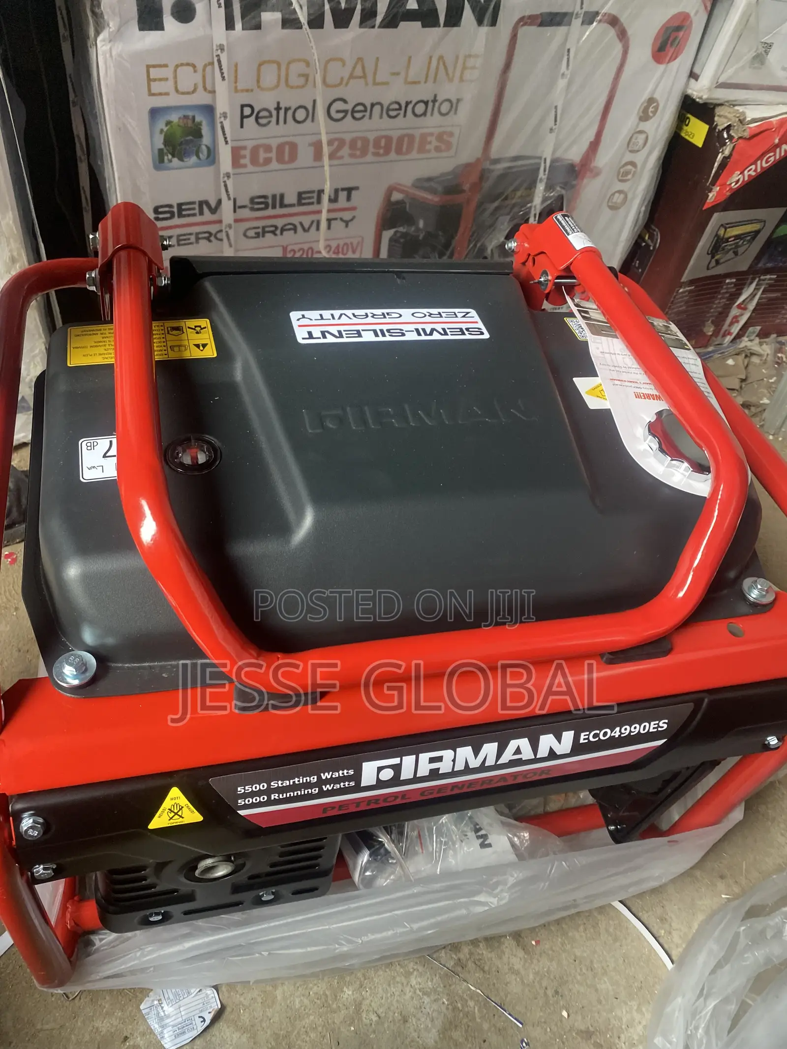 Sumec Firman Eco 4990es Generator With Wheels