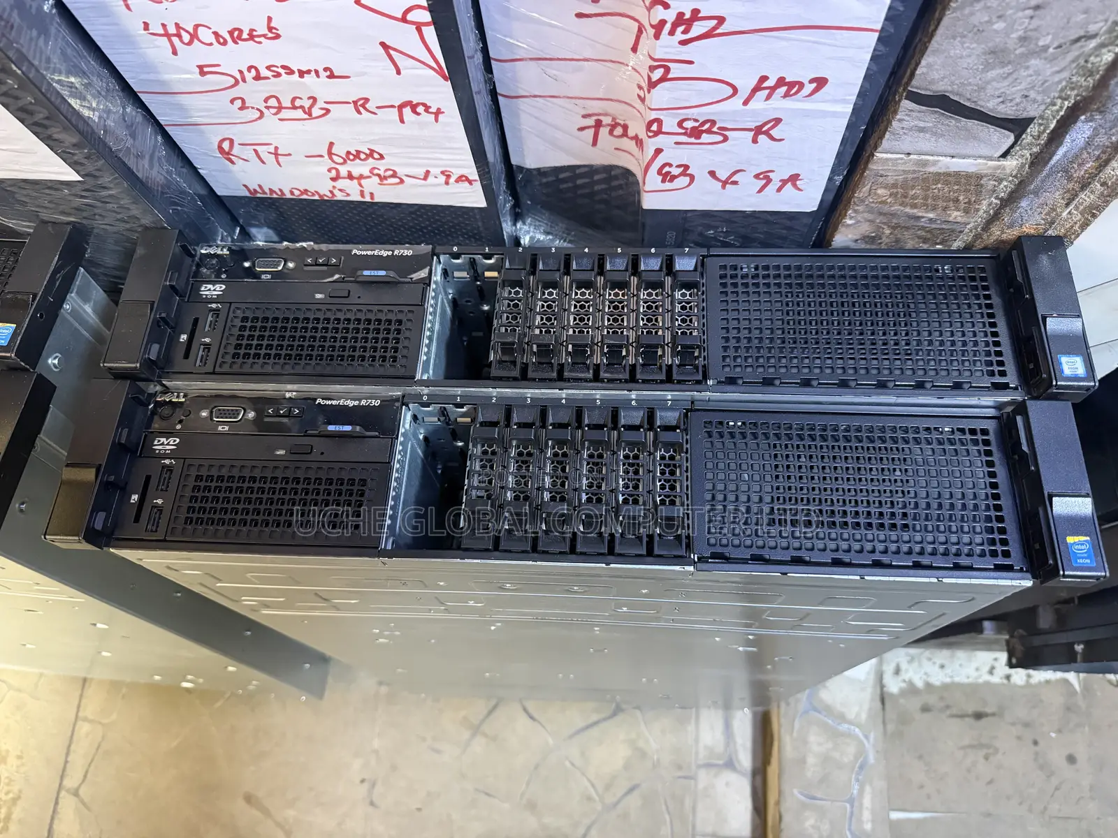 Server Dell PowerEdge R730 64GB Intel Xeon HDD 3T