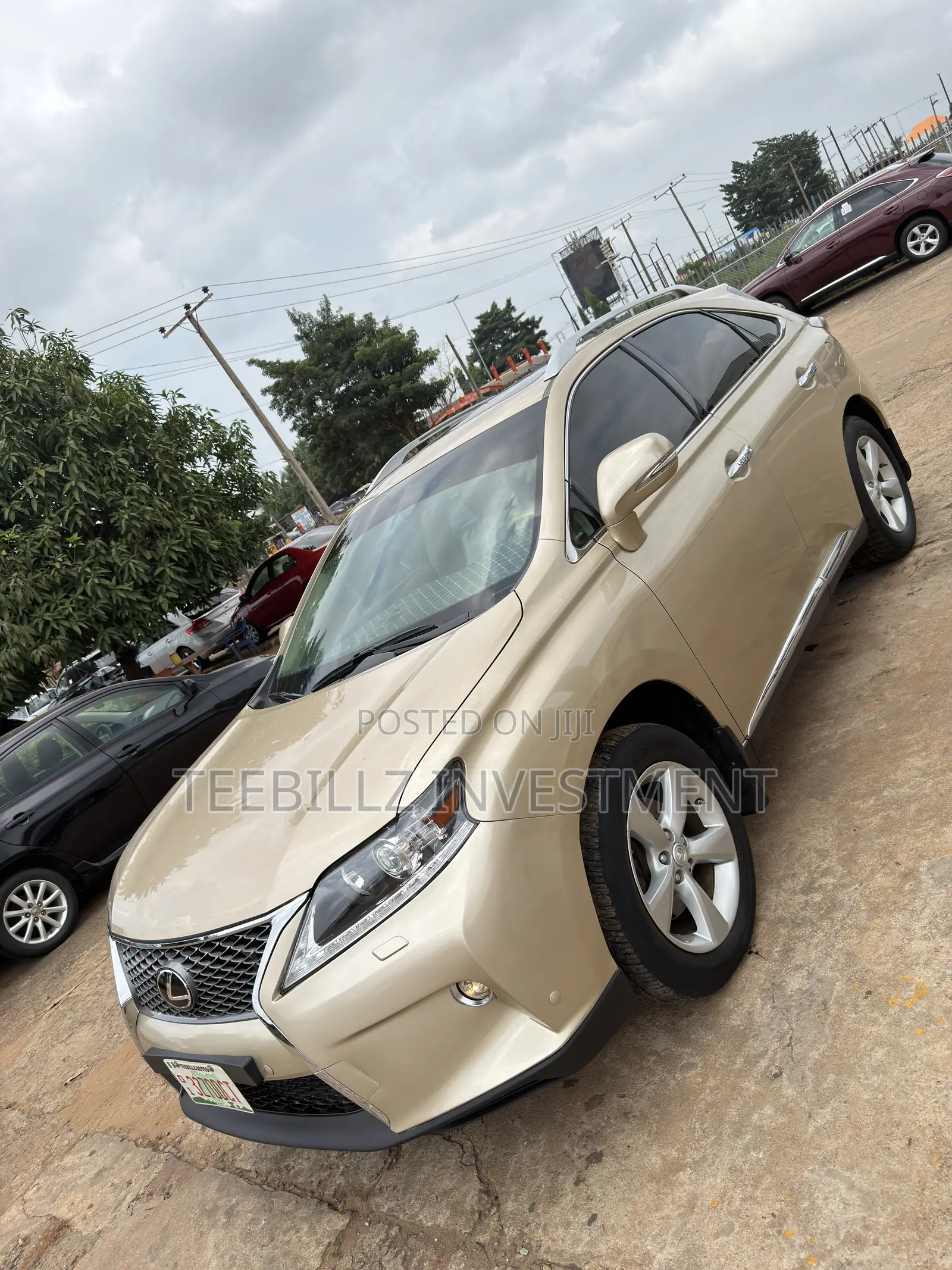 Lexus RX 350 2010 Gold