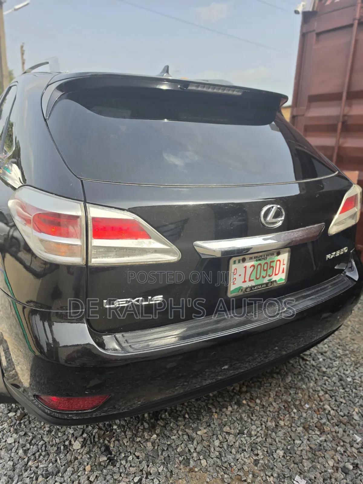 Lexus RX 2012 Black