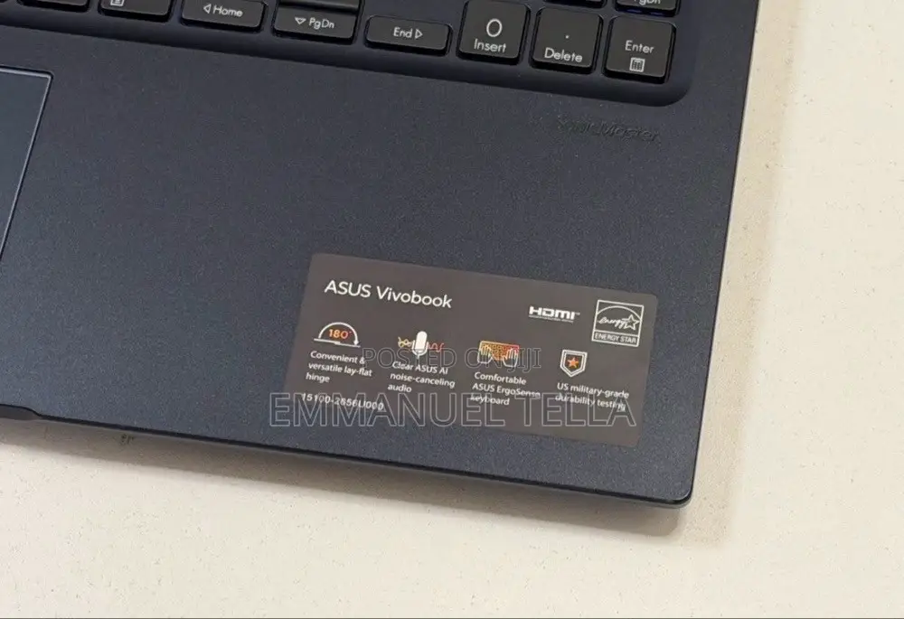 New Laptop Asus Vivobook 15 8GB Intel Core 3 SSD 512GB