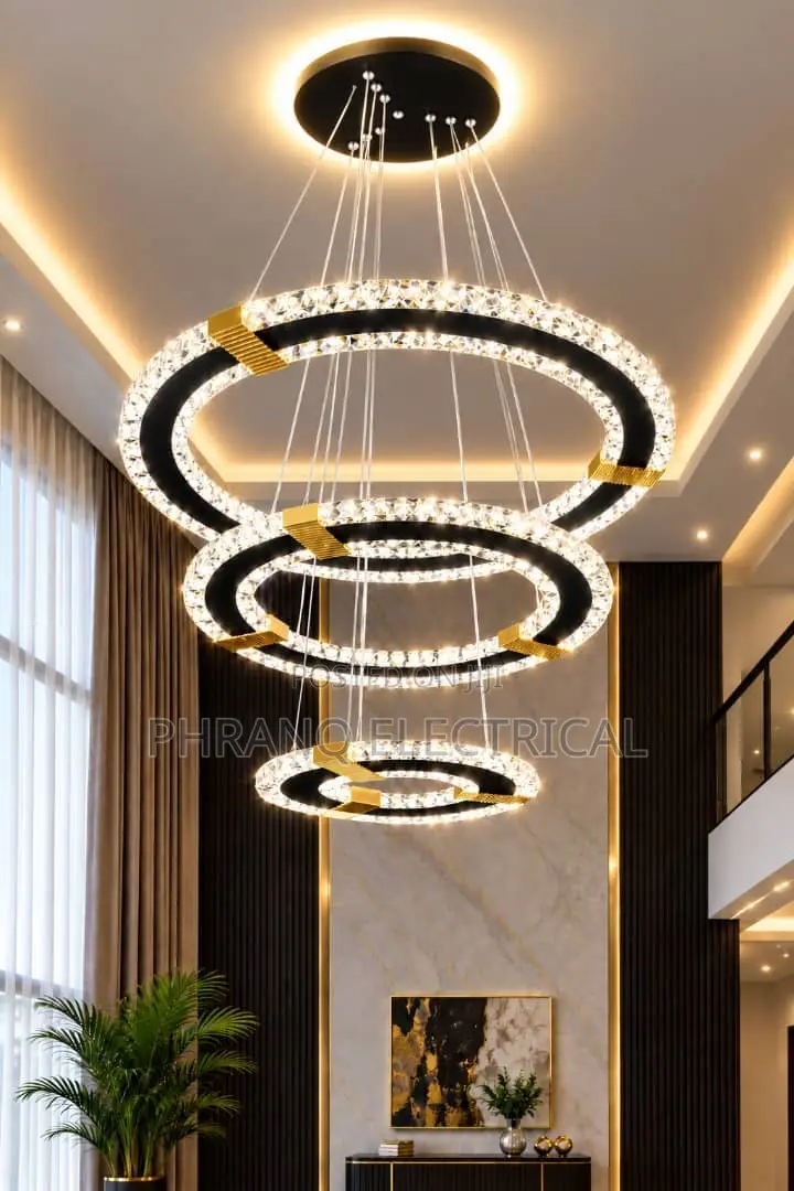 Modern Crystal Chandeliers Indoor Lighting Ceiling Lamp
