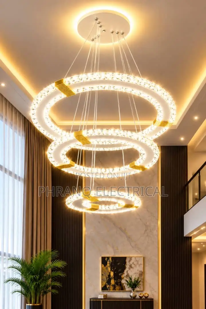 Modern Crystal Chandeliers Indoor Lighting Ceiling Lamp
