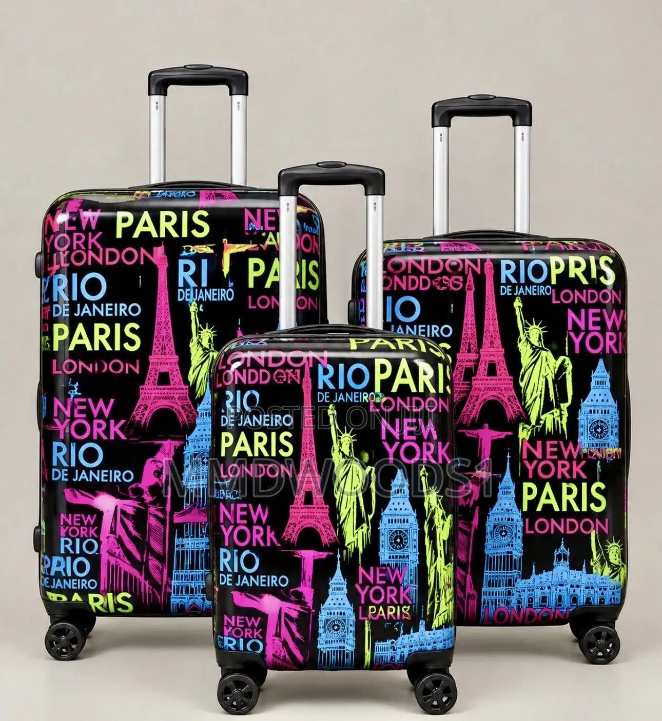Design Suitcases 3in1