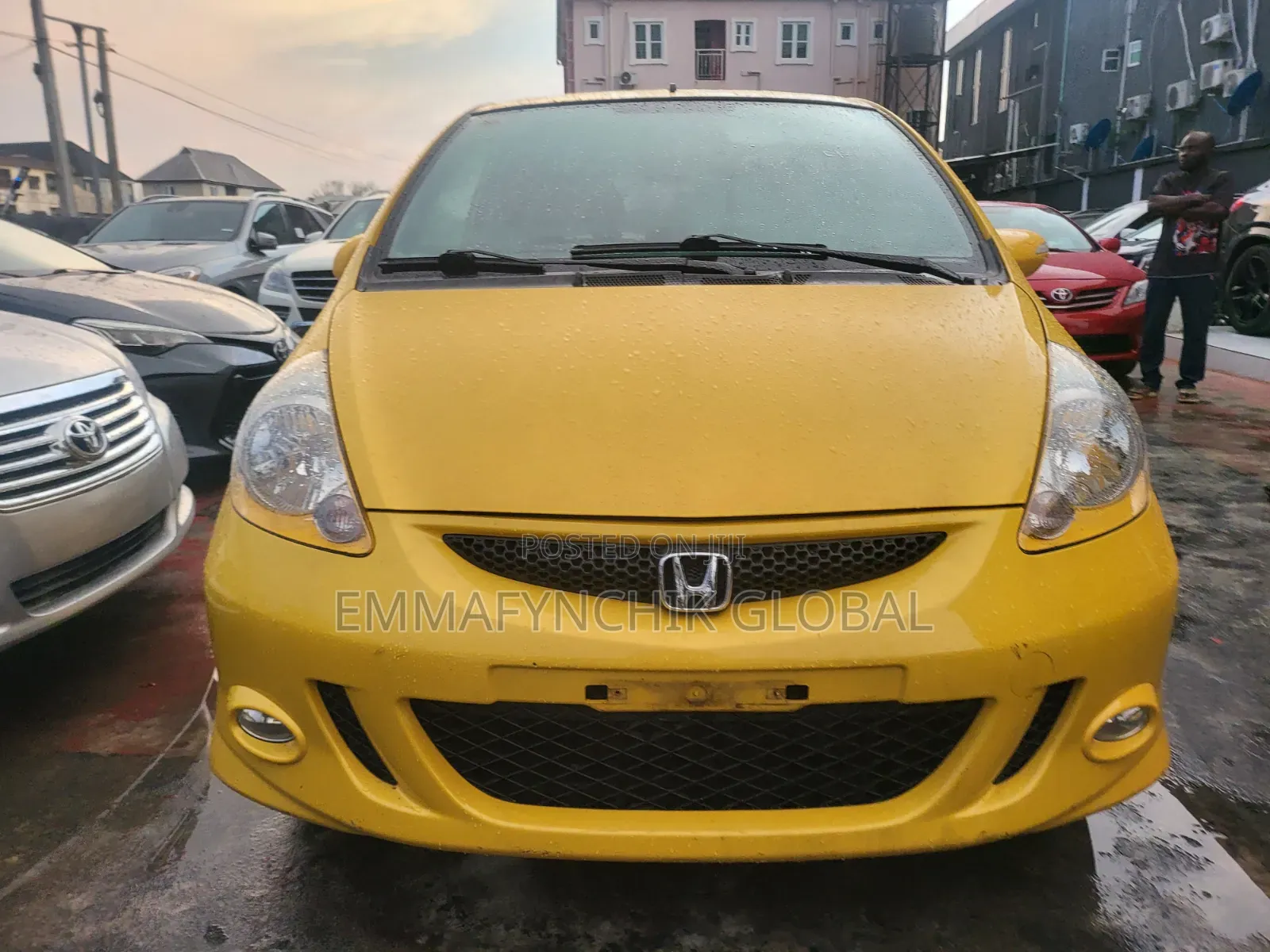 Honda Jazz 2007 Yellow