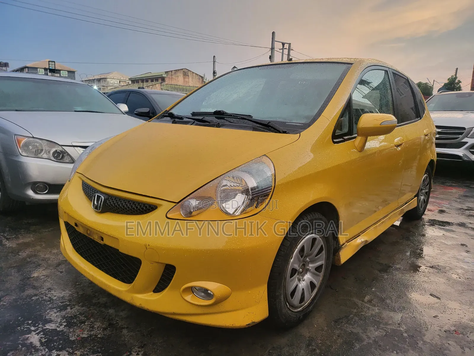 Honda Jazz 2007 Yellow