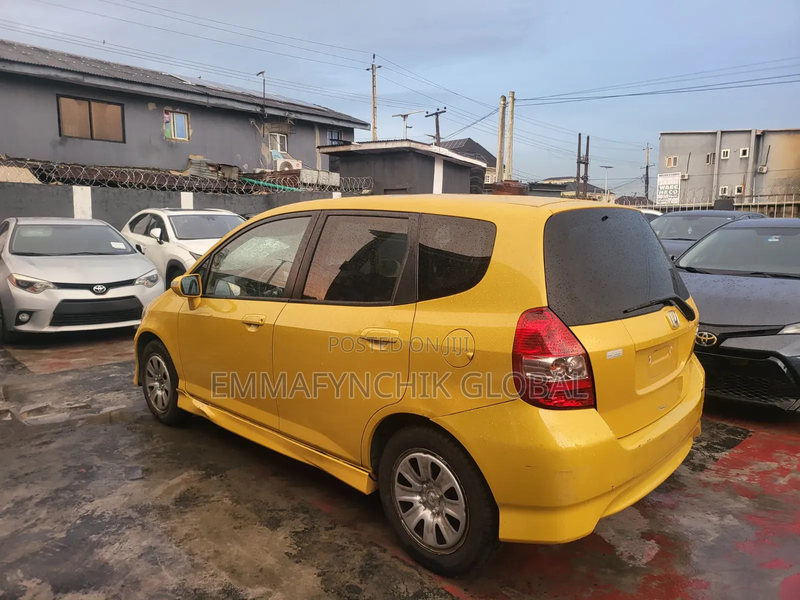 Honda Jazz 2007 Yellow