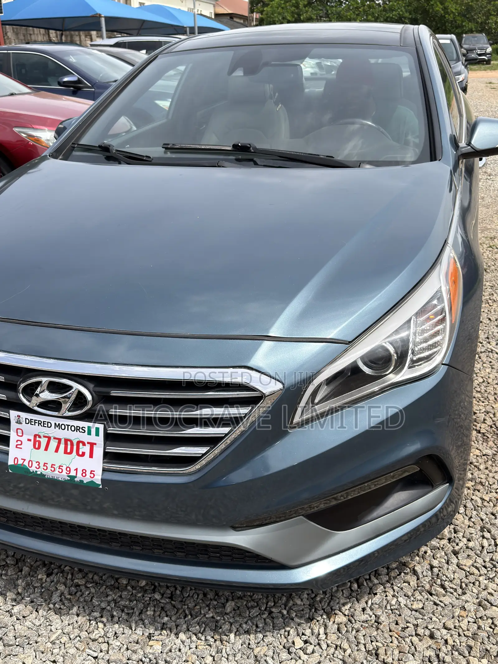 Hyundai Sonata Limited 2.0T 4dr Sedan (2.0L 4cyl Turbo 6A) 2015 Blue