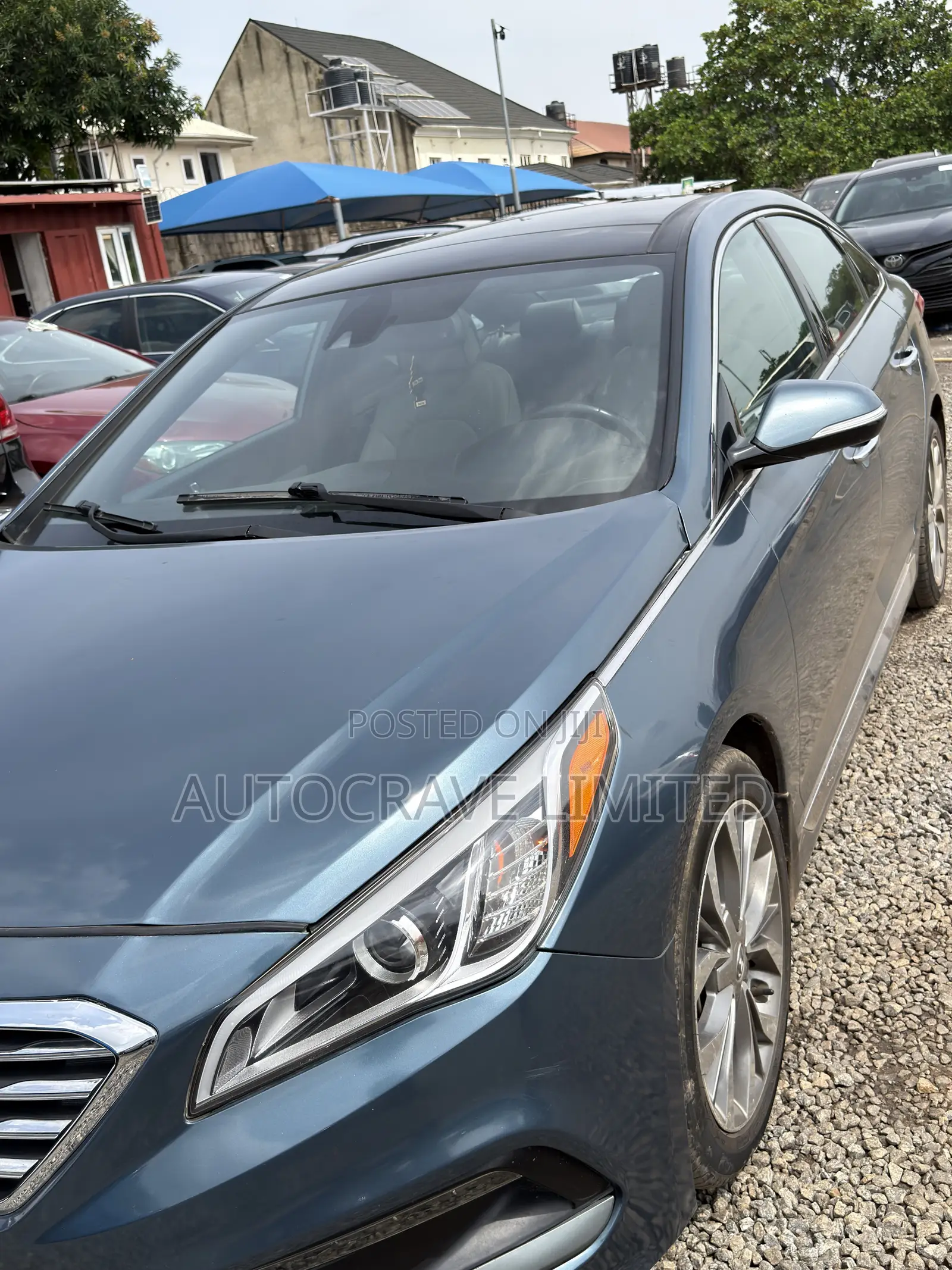 Hyundai Sonata Limited 2.0T 4dr Sedan (2.0L 4cyl Turbo 6A) 2015 Blue