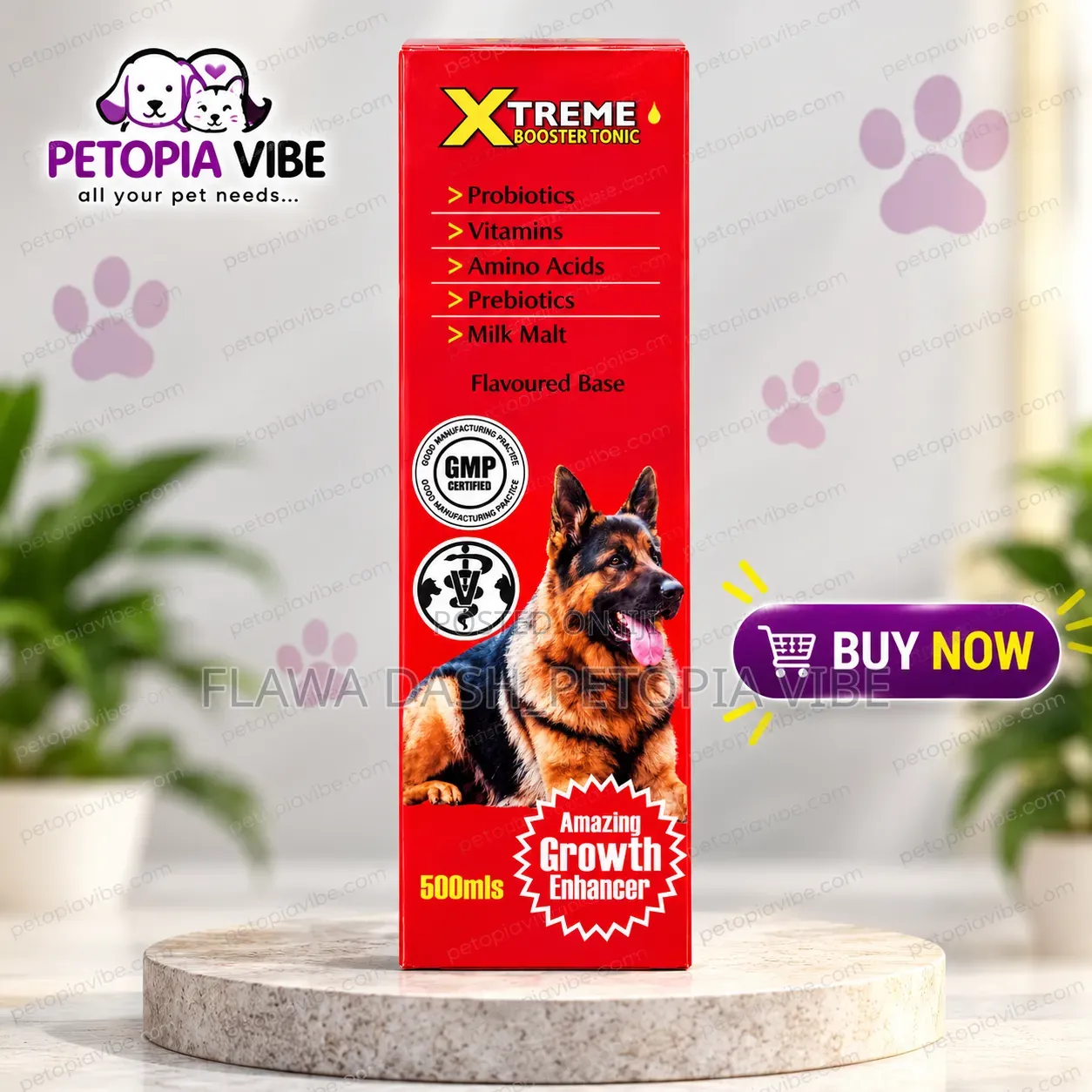 XTREME Booster Tonic for Dogs – Growth Enhancer, 500ml
