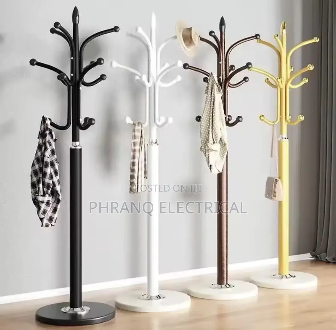 Coat Rack Metal Body Iron Art Design