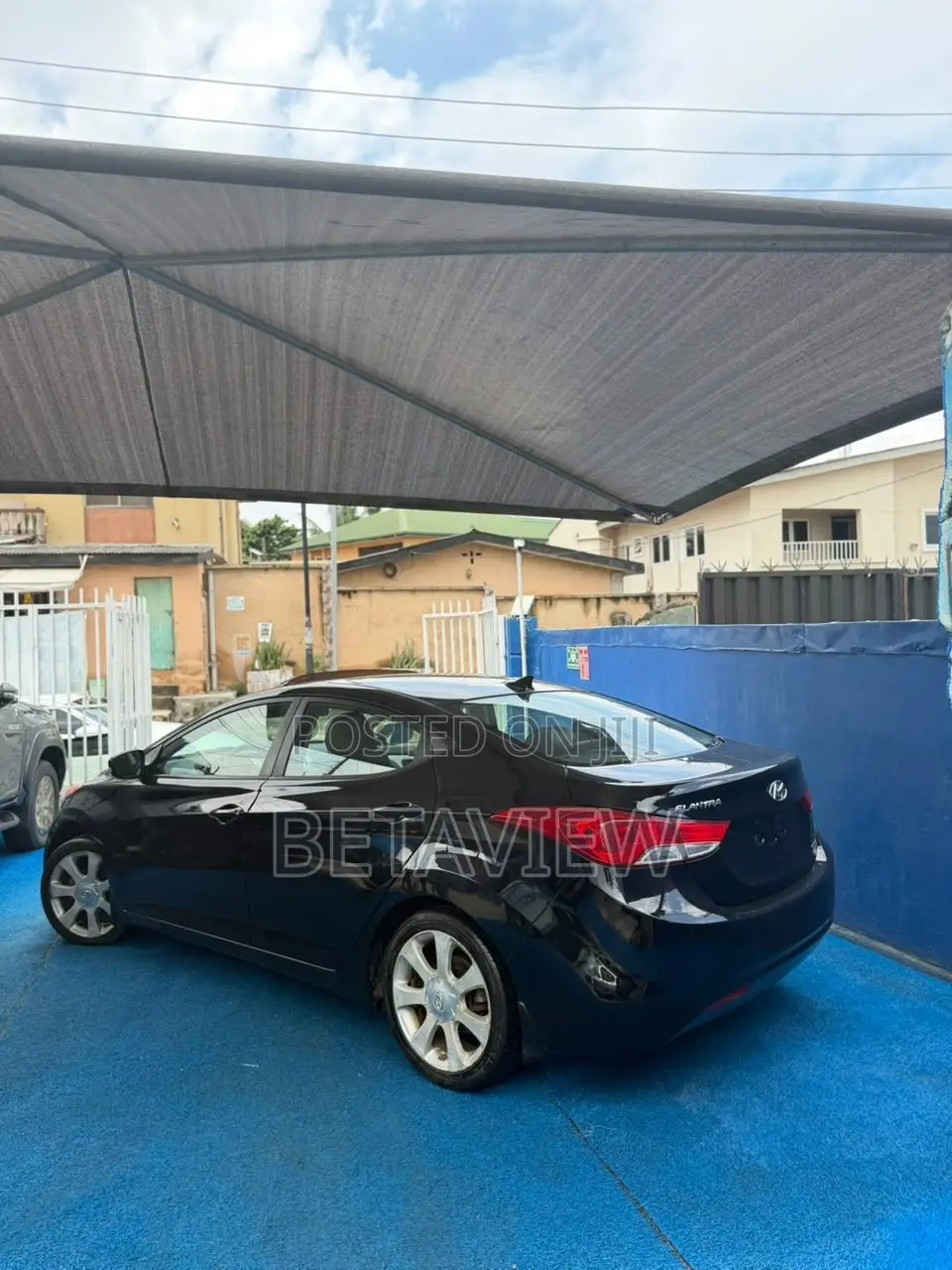 Hyundai Elantra Limited 2012 Black