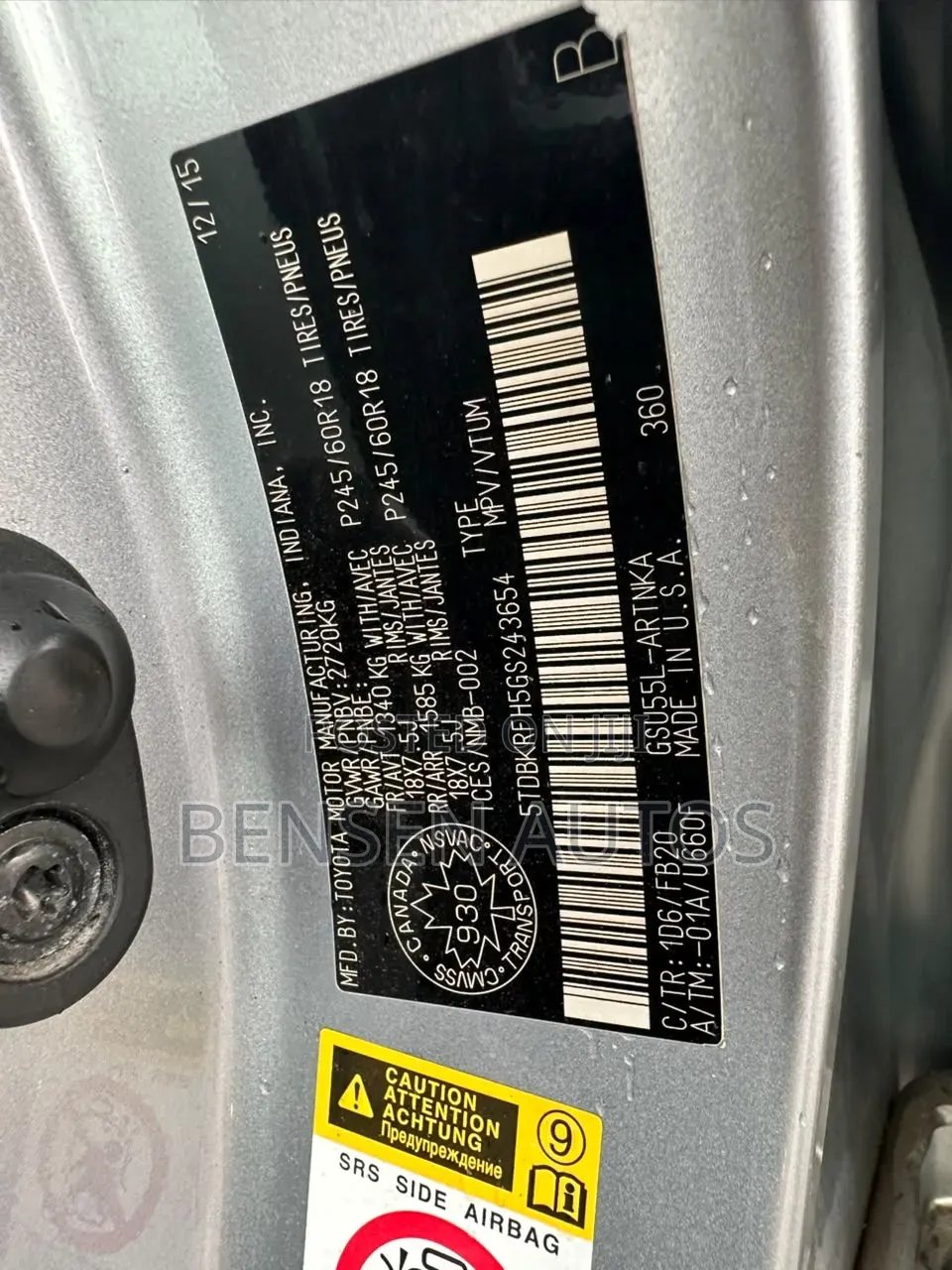Toyota Highlander 2017 Gray