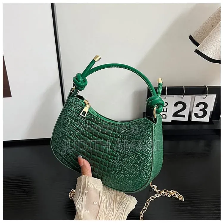 Small Ladies Knot Handle Party Bag With Chain Strap | Port Harcourt