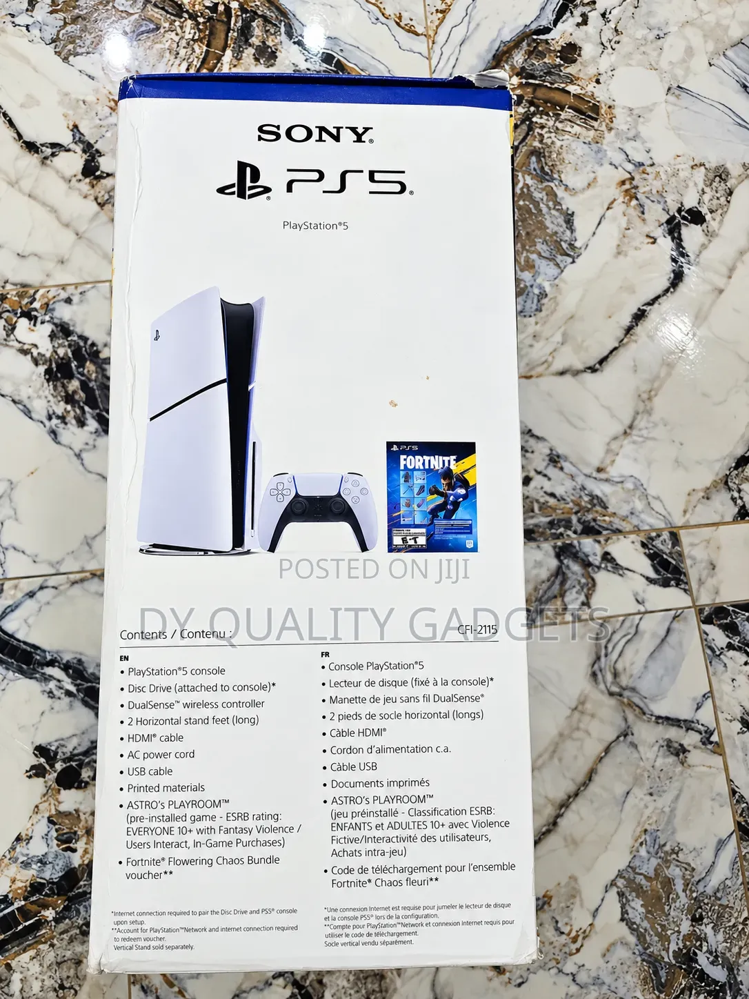 New Playstation 5 Slim + Fortnite Bundle