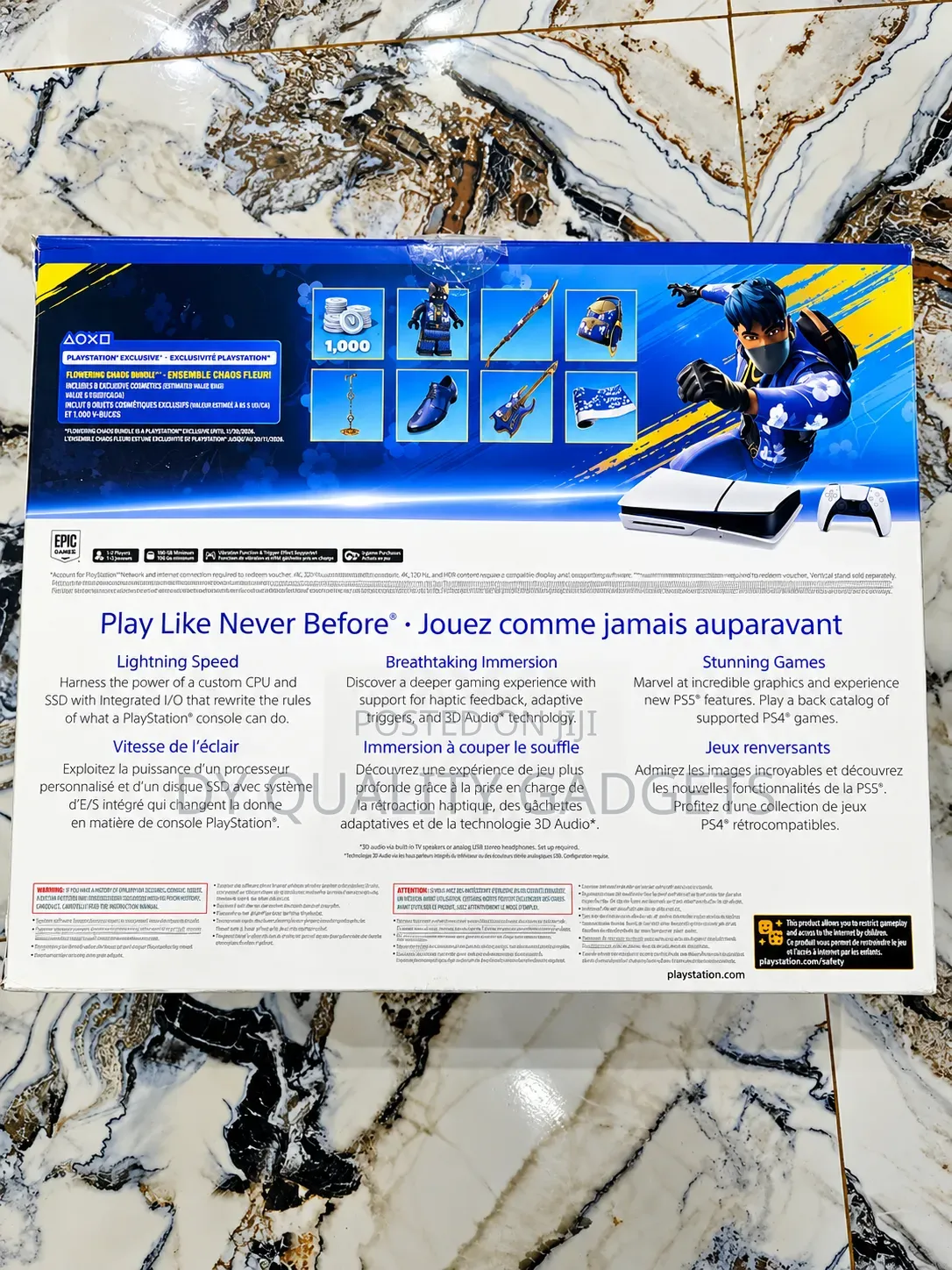 New Playstation 5 Slim + Fortnite Bundle
