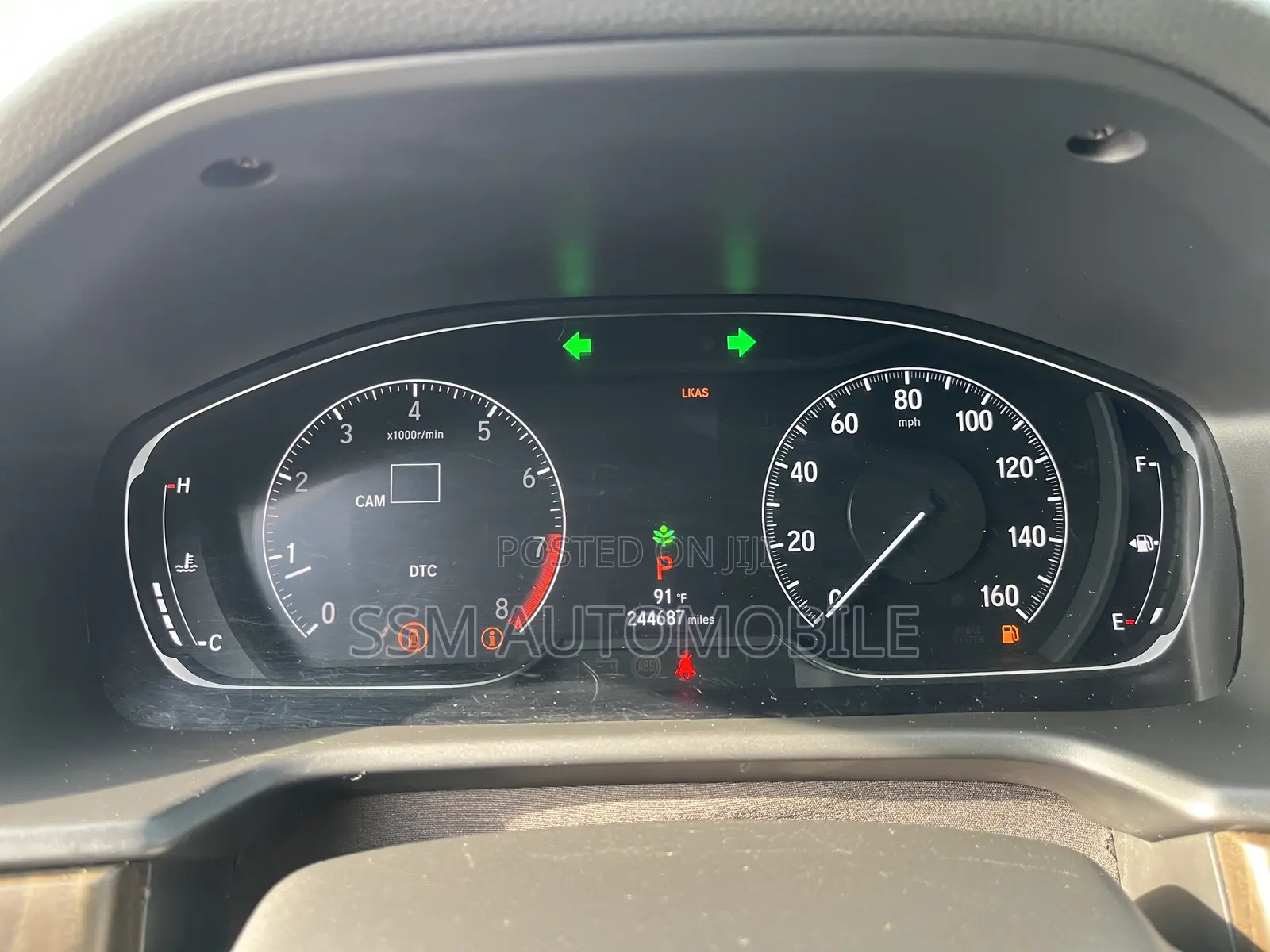 Honda Accord EX-L 2.0T 2018 Gray