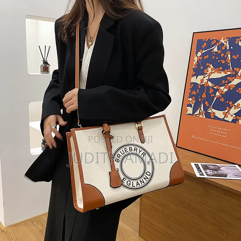 Large Canvas Office Tote Bag - BRUEBRYR | PortHarcourt