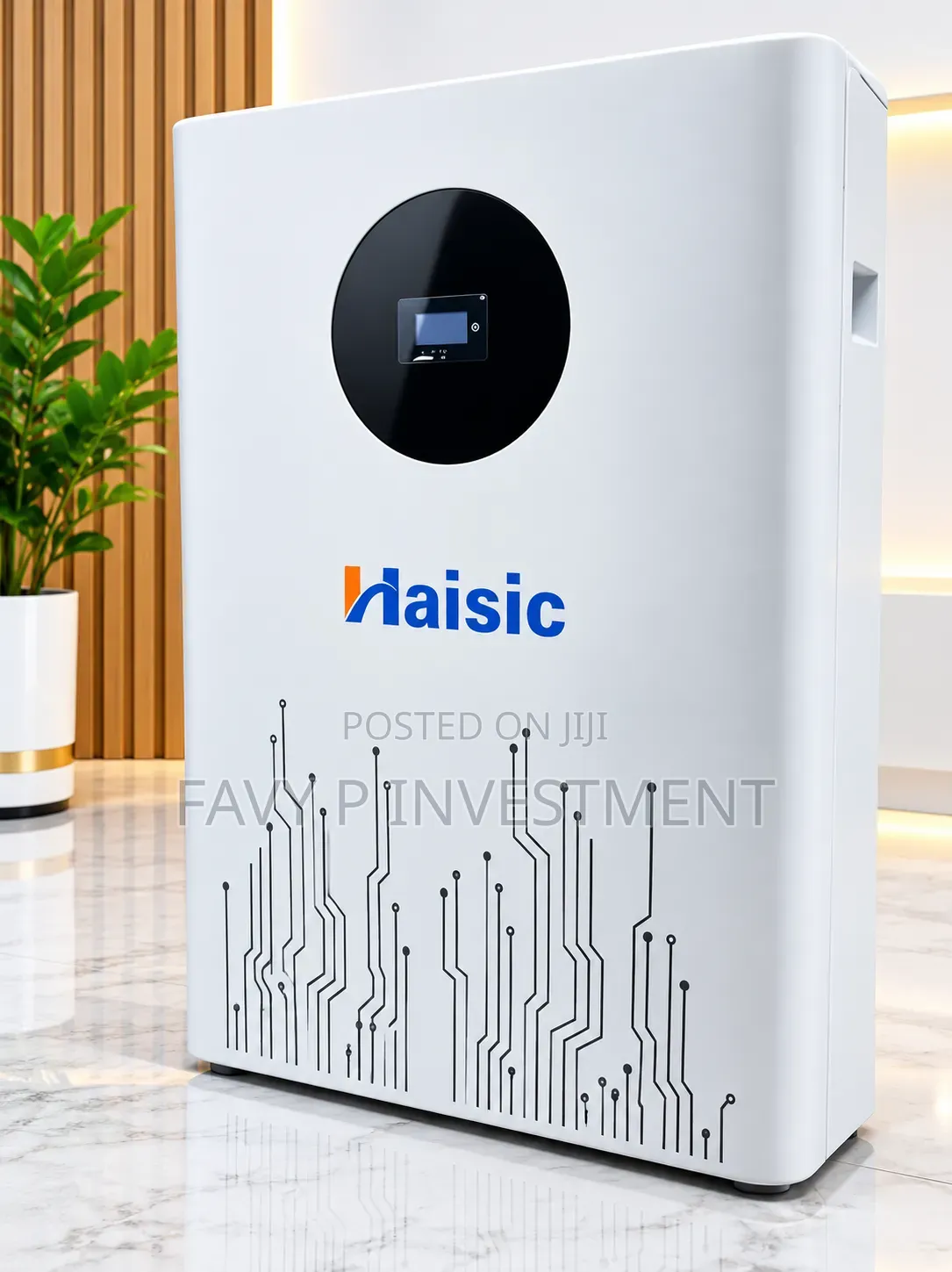 Haisic 9KWh 24V Lithium-Ion Battery (9kWh, LifePo4, 5-Year Warranty)