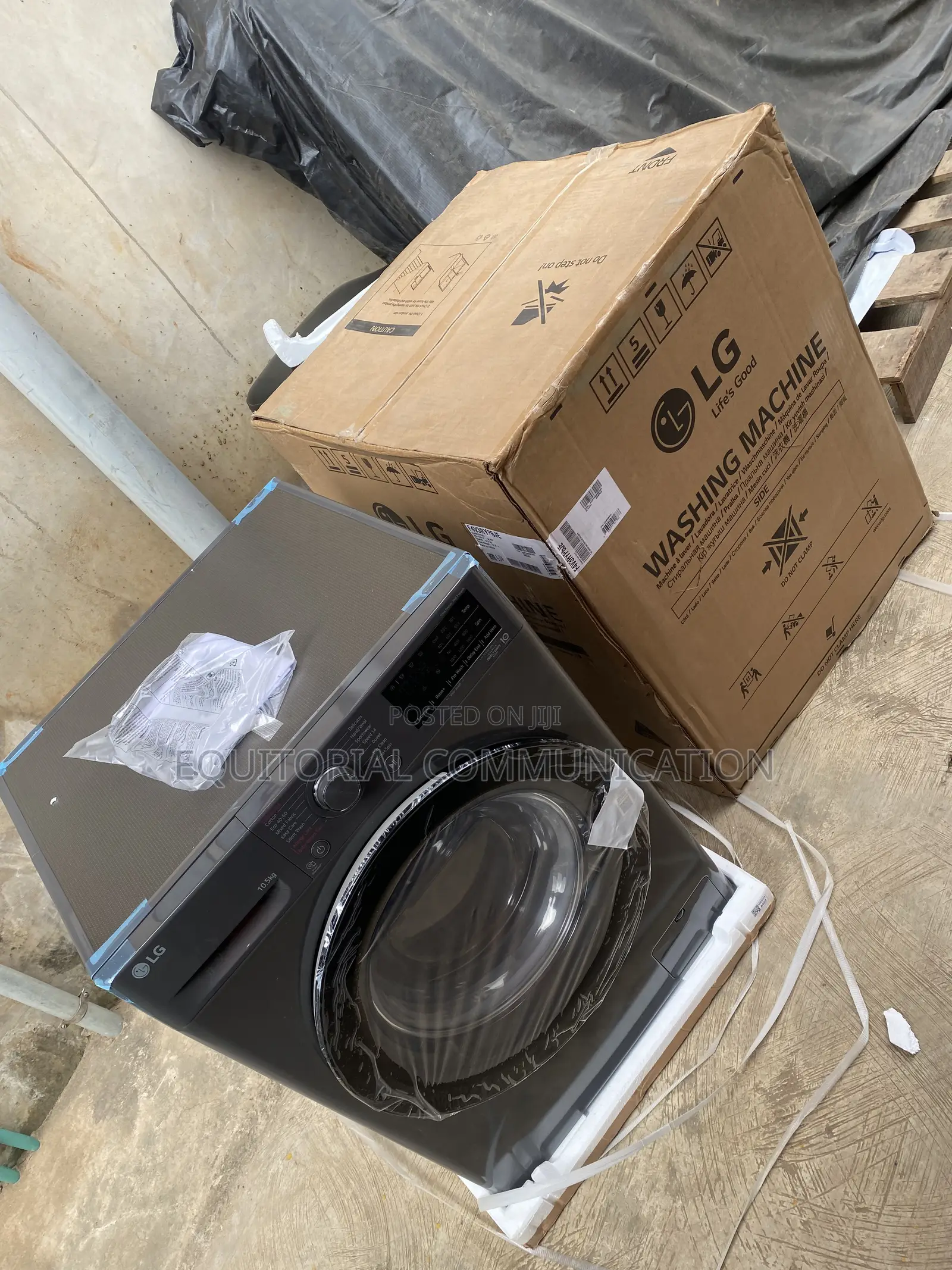LG F4V3RYP6JE Large-Capacity 10.5KG Washing Machine