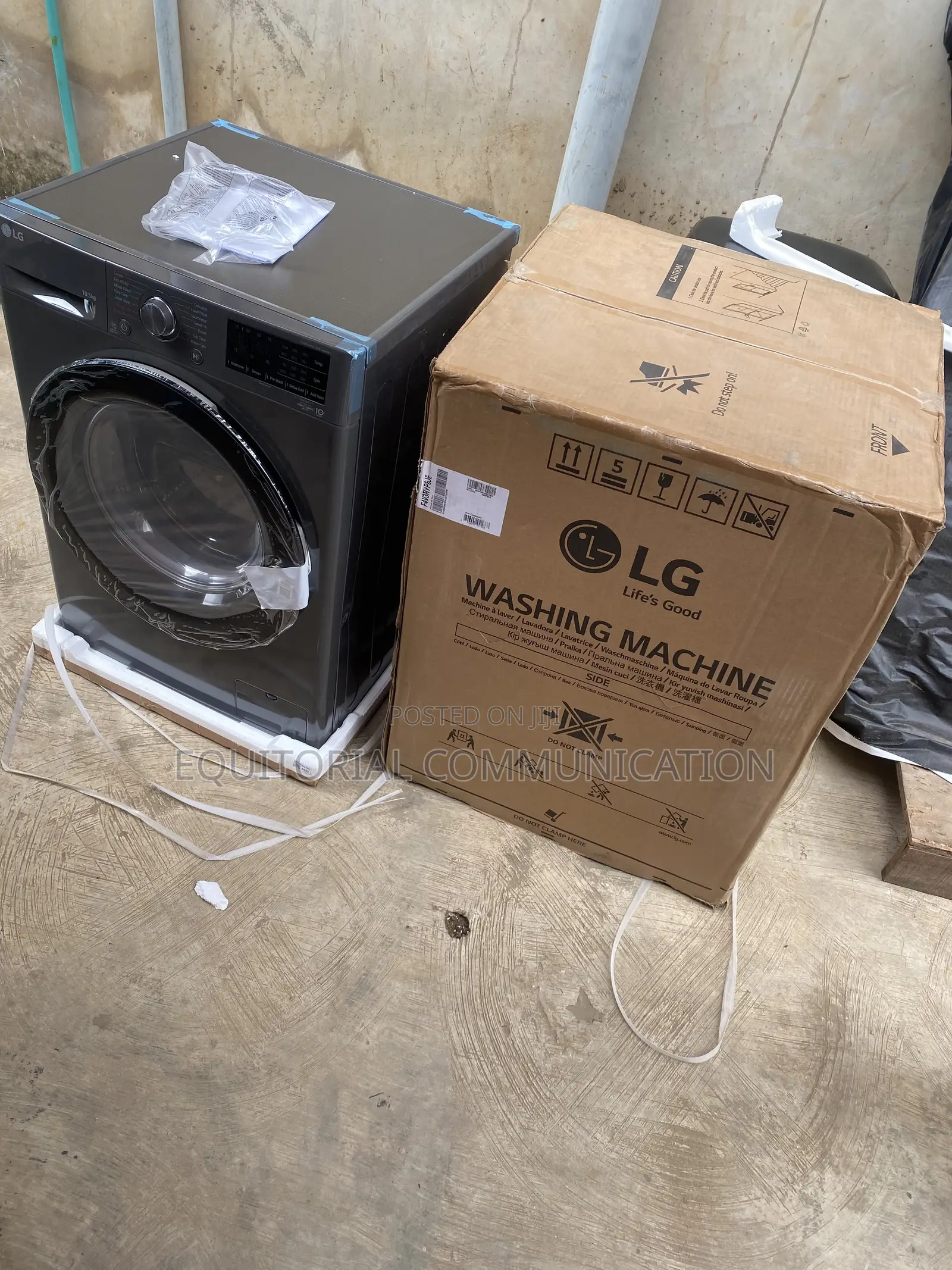 LG F4V3RYP6JE Large-Capacity 10.5KG Washing Machine