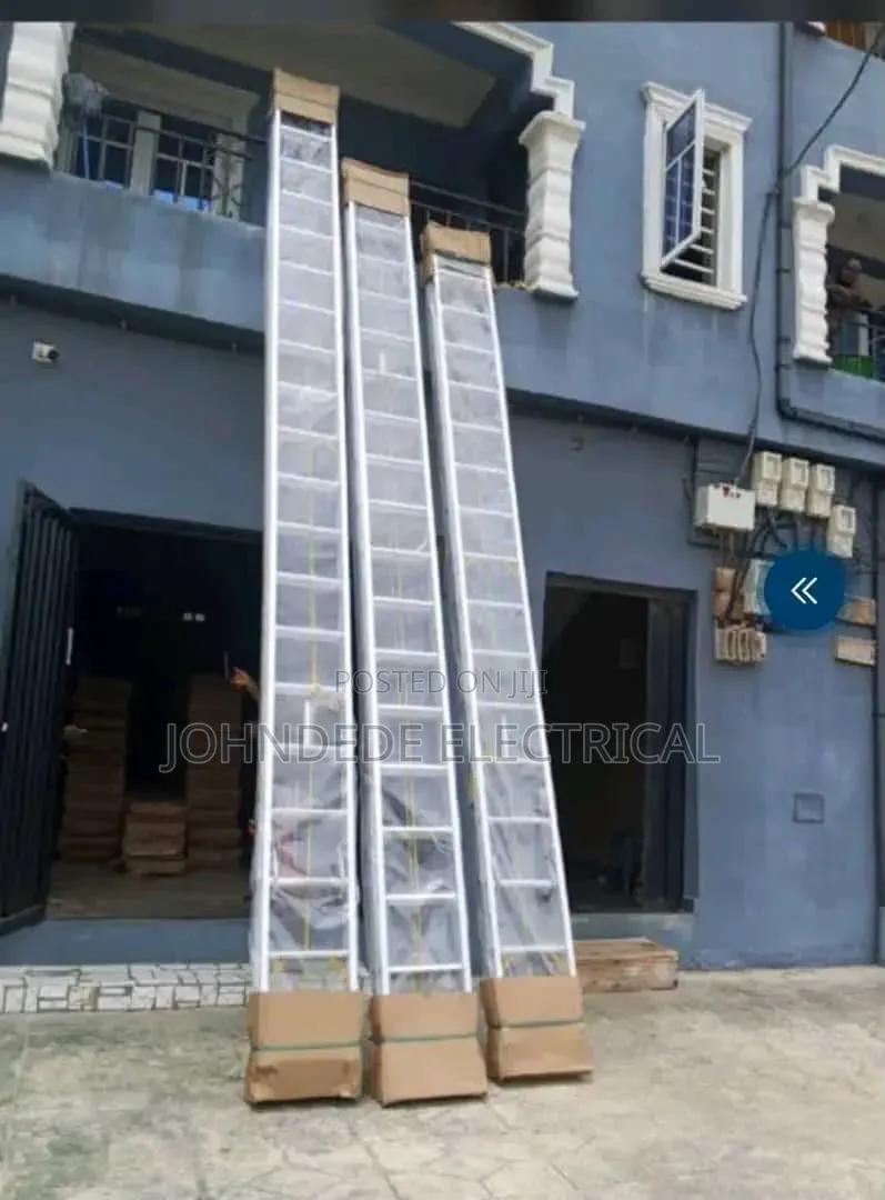 20*2 40fit Yellow Rope Aluminum Ladder