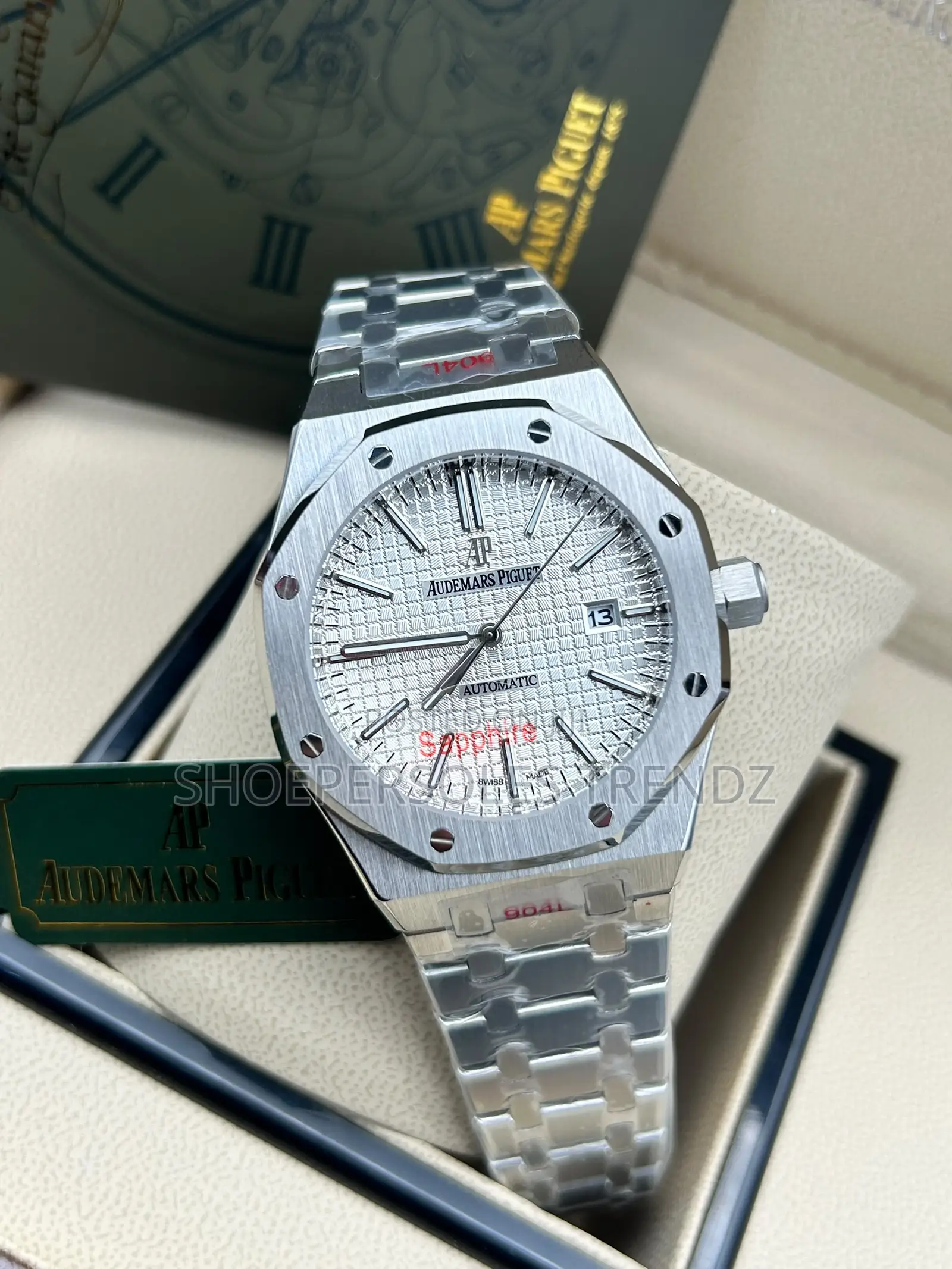 Audemars Piguet Hexagon Chain Watch | Bold Luxury & Style