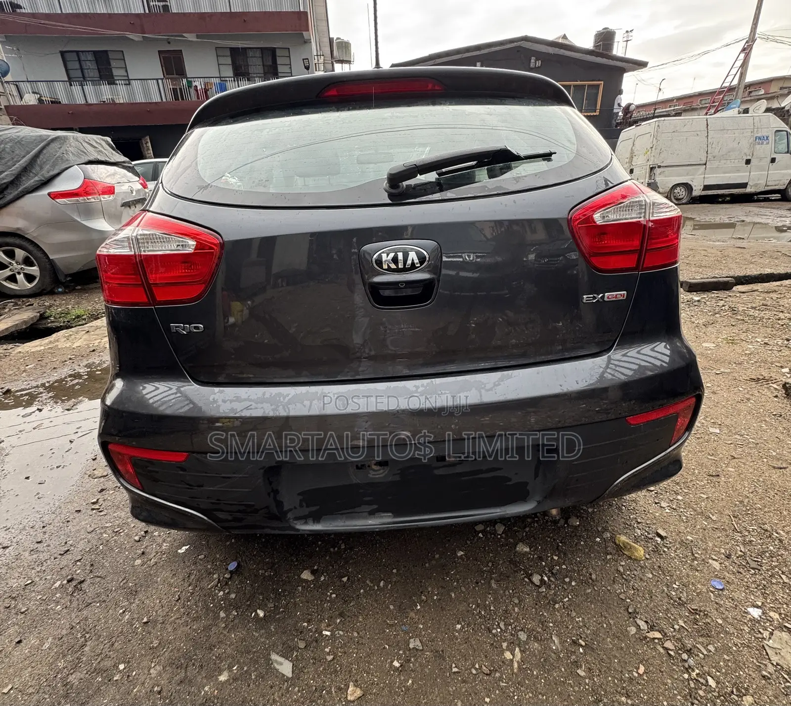 Kia Rio SX 4dr Hatchback (1.6L 4cyl 6A) 2015 Gray