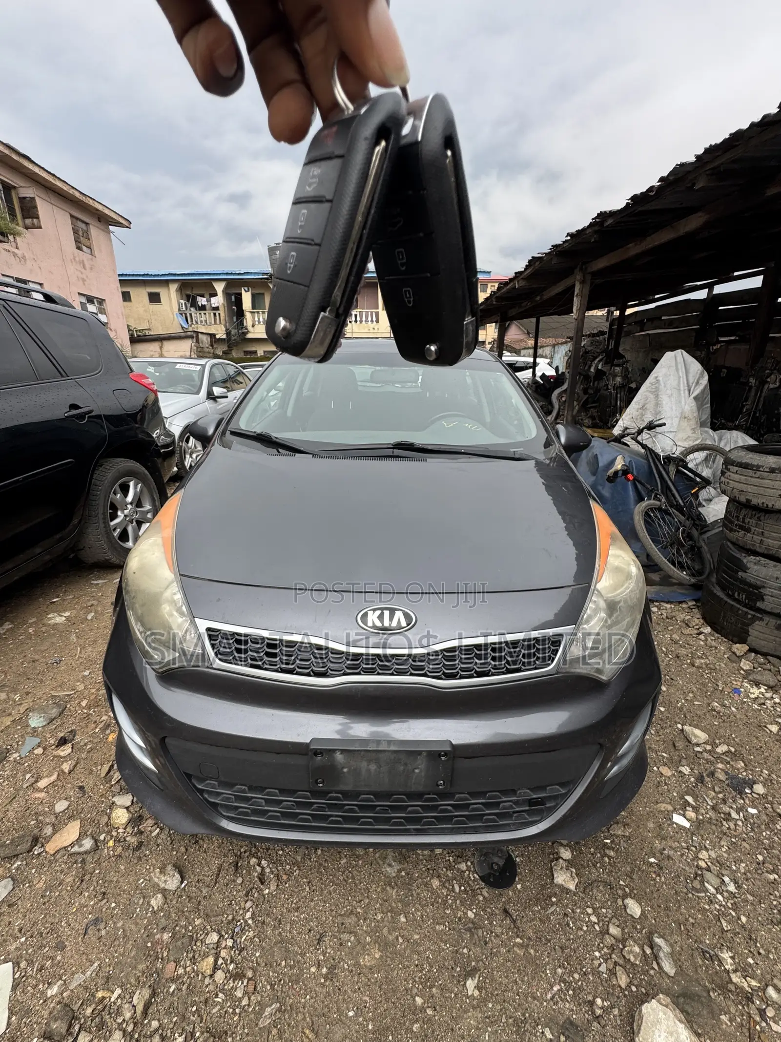 Kia Rio SX 4dr Hatchback (1.6L 4cyl 6A) 2015 Gray