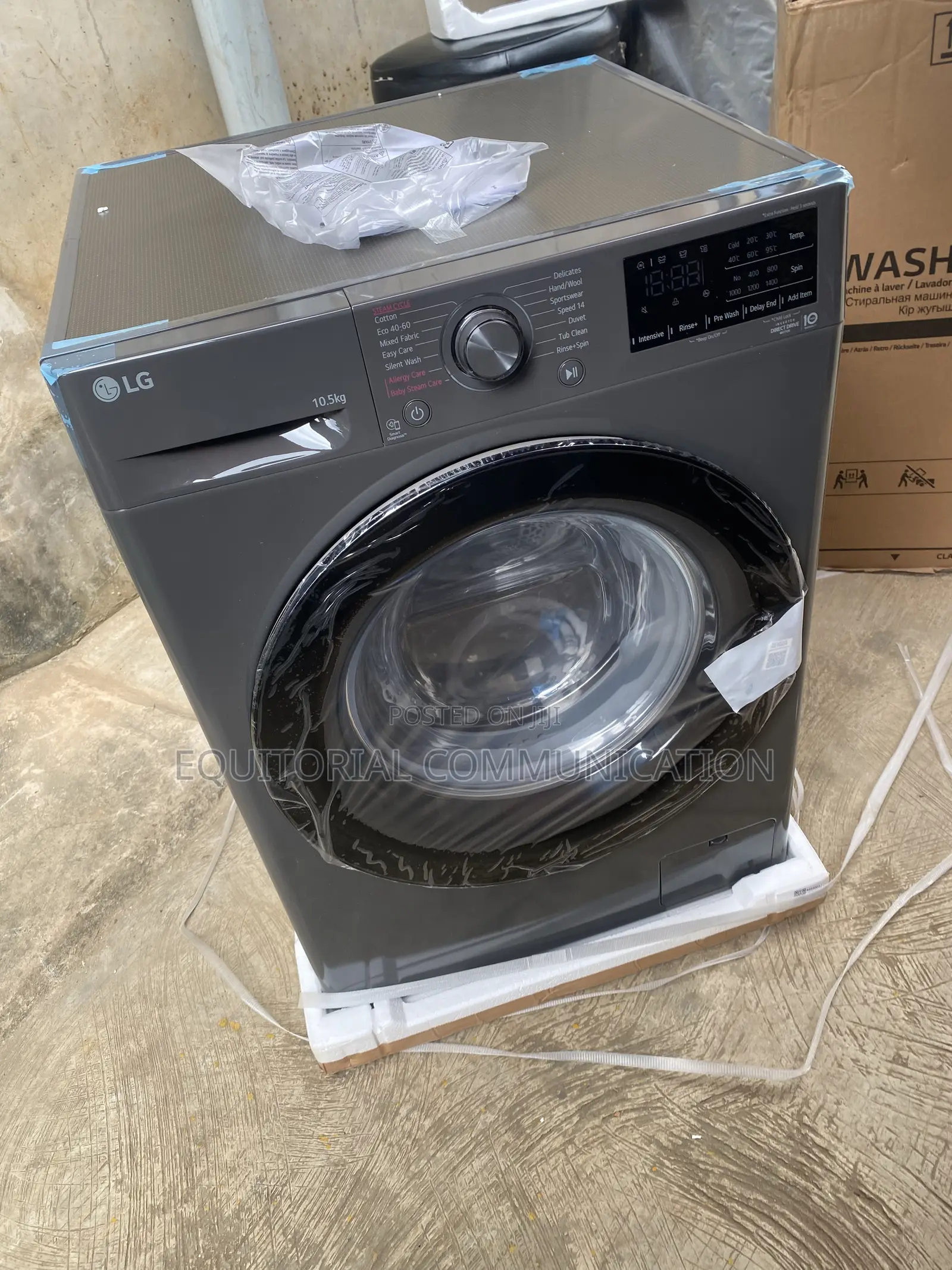 LG 10.5KG F4V3RYP6JE Front-Load Home Washer