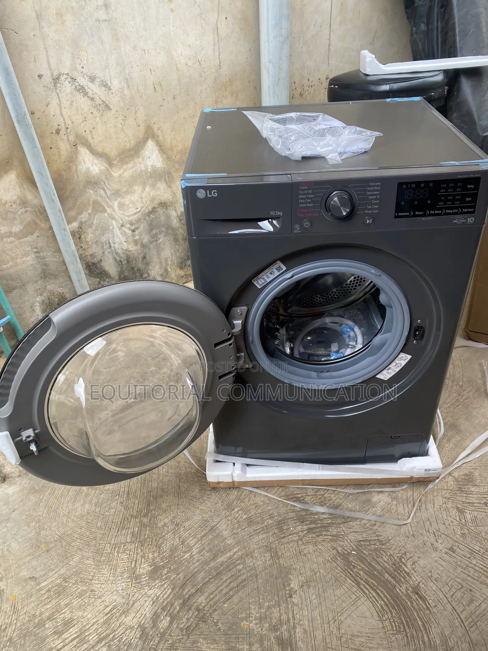 LG Front-Loading Washer F4V3RYP6JE 10.5KG Capacity