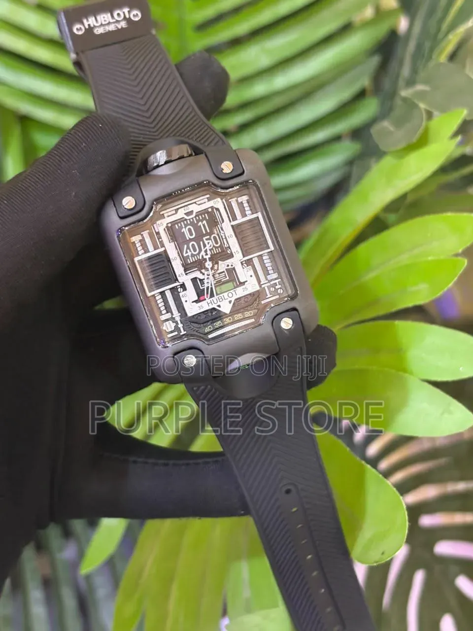 Hublot Wristwatches for Guys Silicone Strap