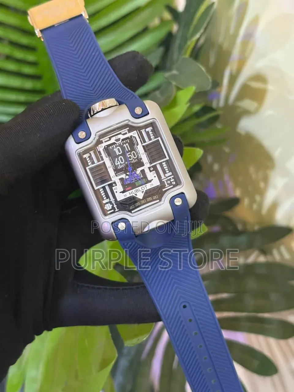 Hublot Wristwatches for Guys Silicone Strap