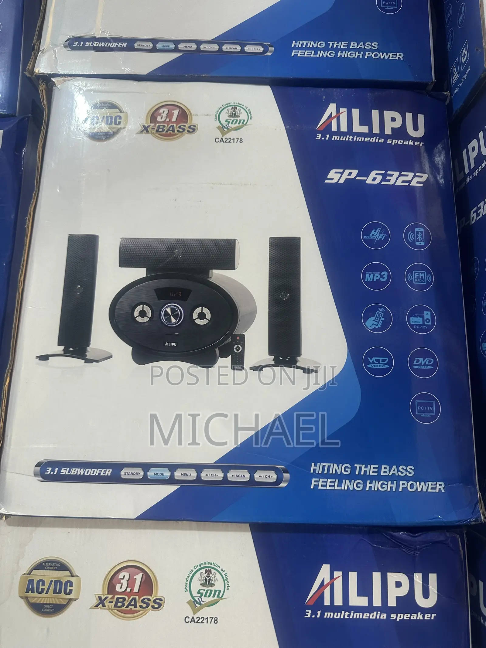 Alipu 3.1 Home Theater With Deep Bass