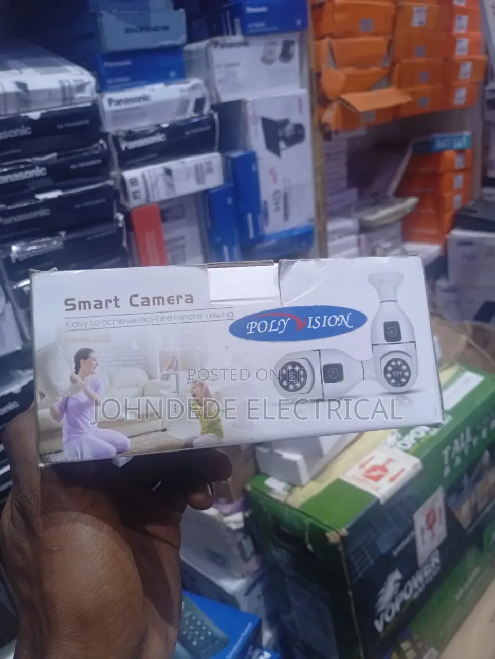 V380 Wifi Smart Bulb Type Camera