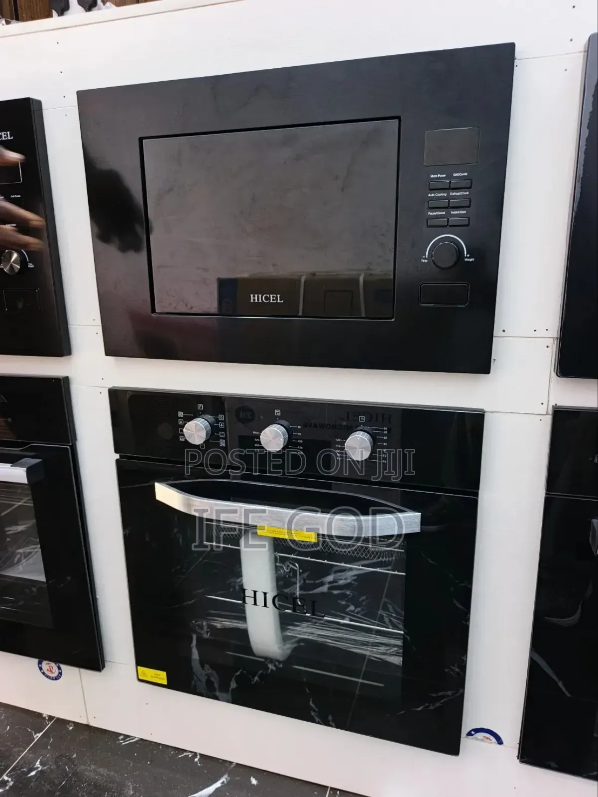 Original HICEL ITALY Design Built-in Gas & Electric Oven & Microwave