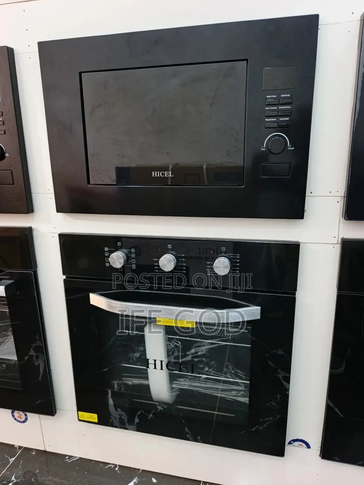 Original HICEL ITALY Design Built-in Gas & Electric Oven & Microwave