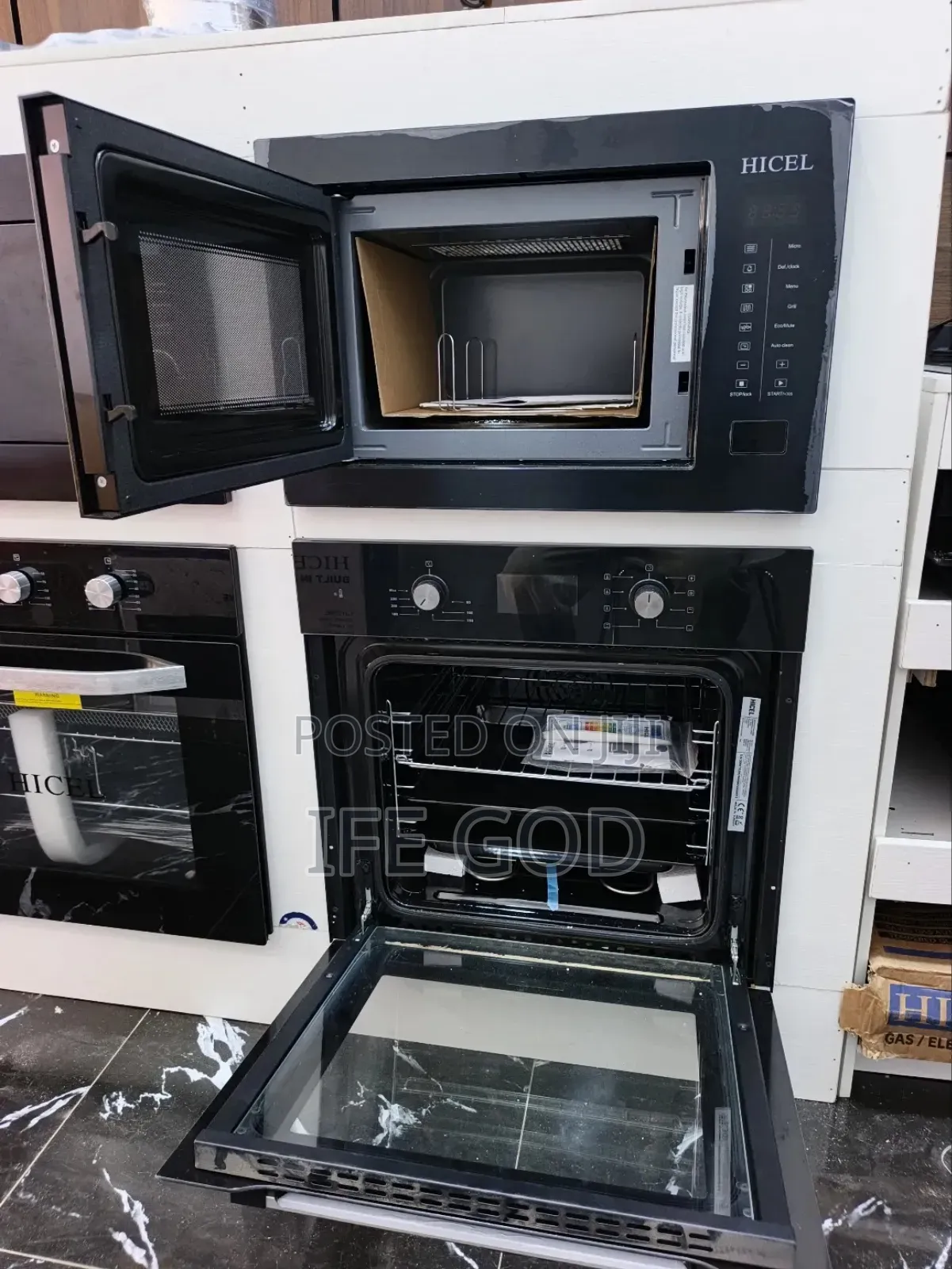 Original HICEL ITALY Design (VIP) Built-in Gas & Ele Oven & Microwave