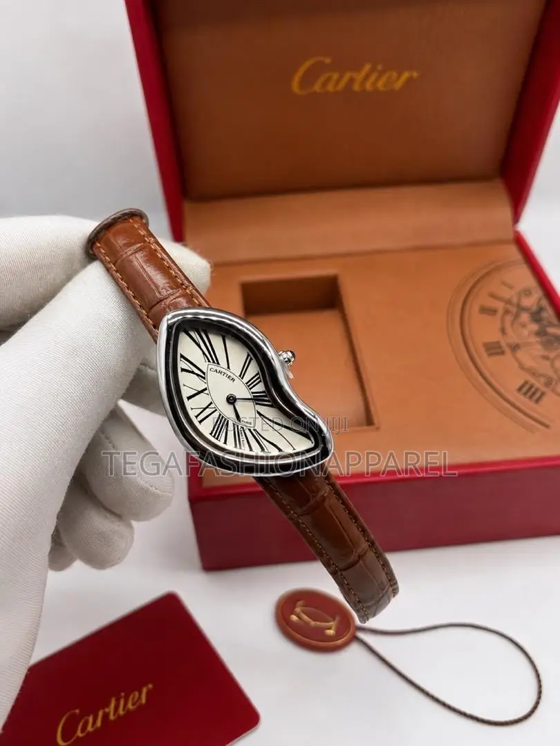 Cartier Feminine Leather Watch