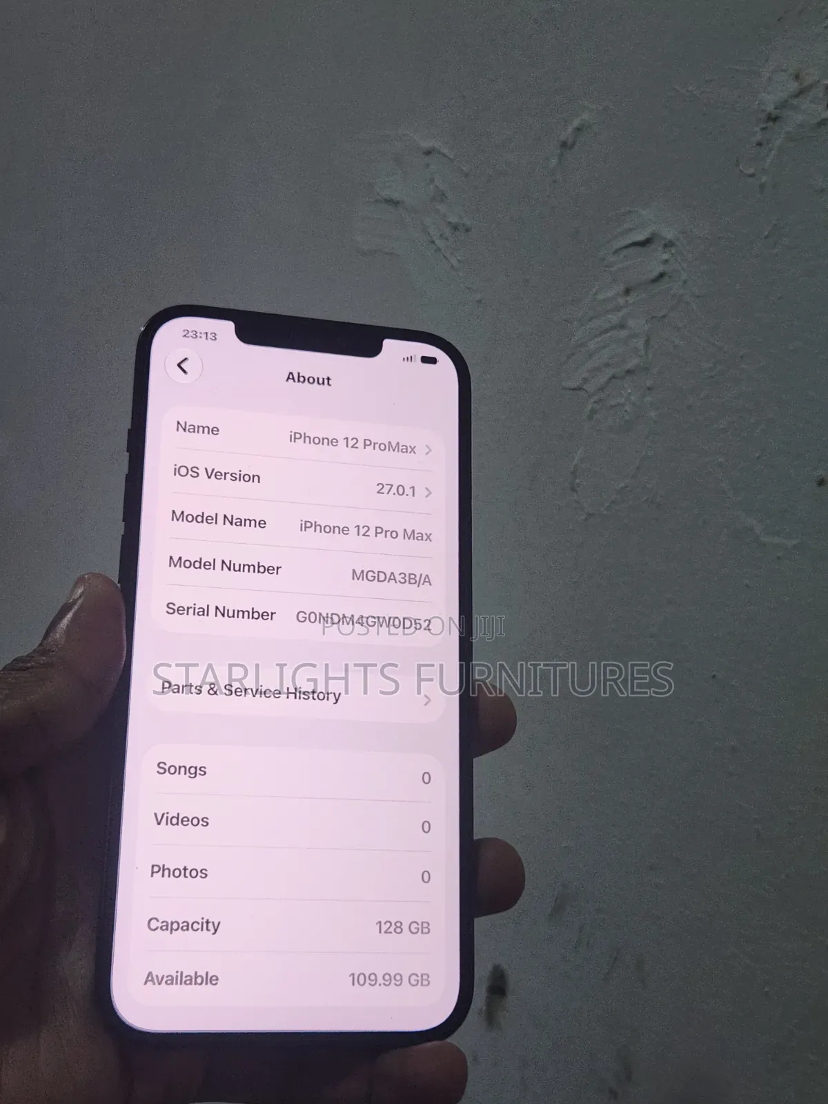 New Apple iPhone 12 Pro Max 128 GB Blue