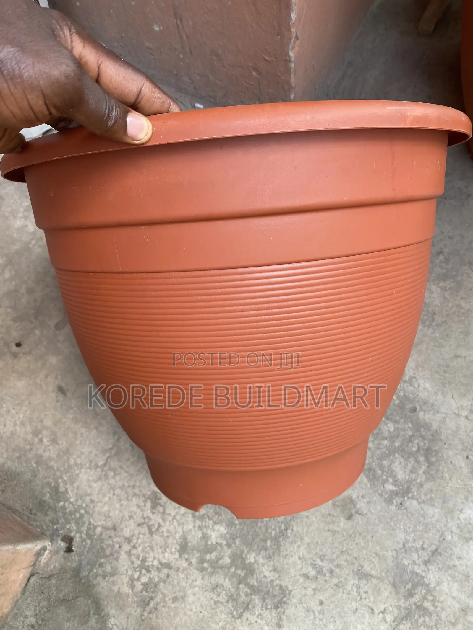 Big Size Brown Flower Pot