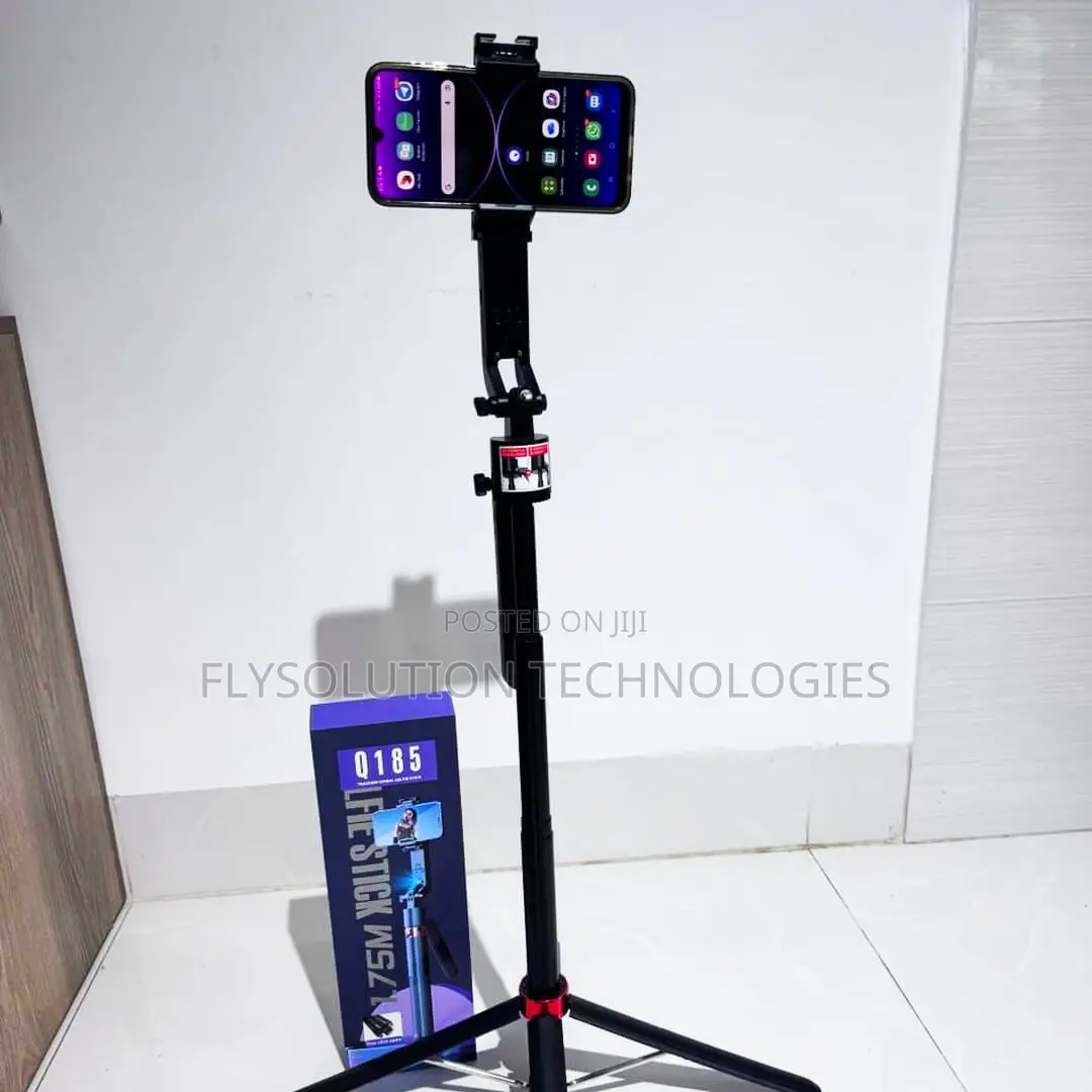 Q185 AI Face Tracking Gimbal Selfie Stick Tripod