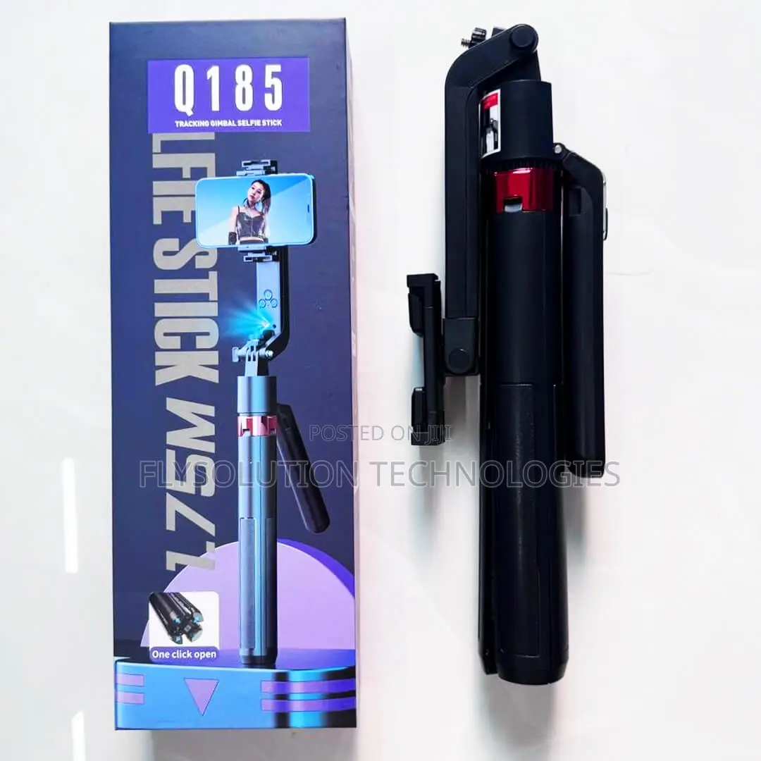 Q185 AI Face Tracking Gimbal Selfie Stick Tripod