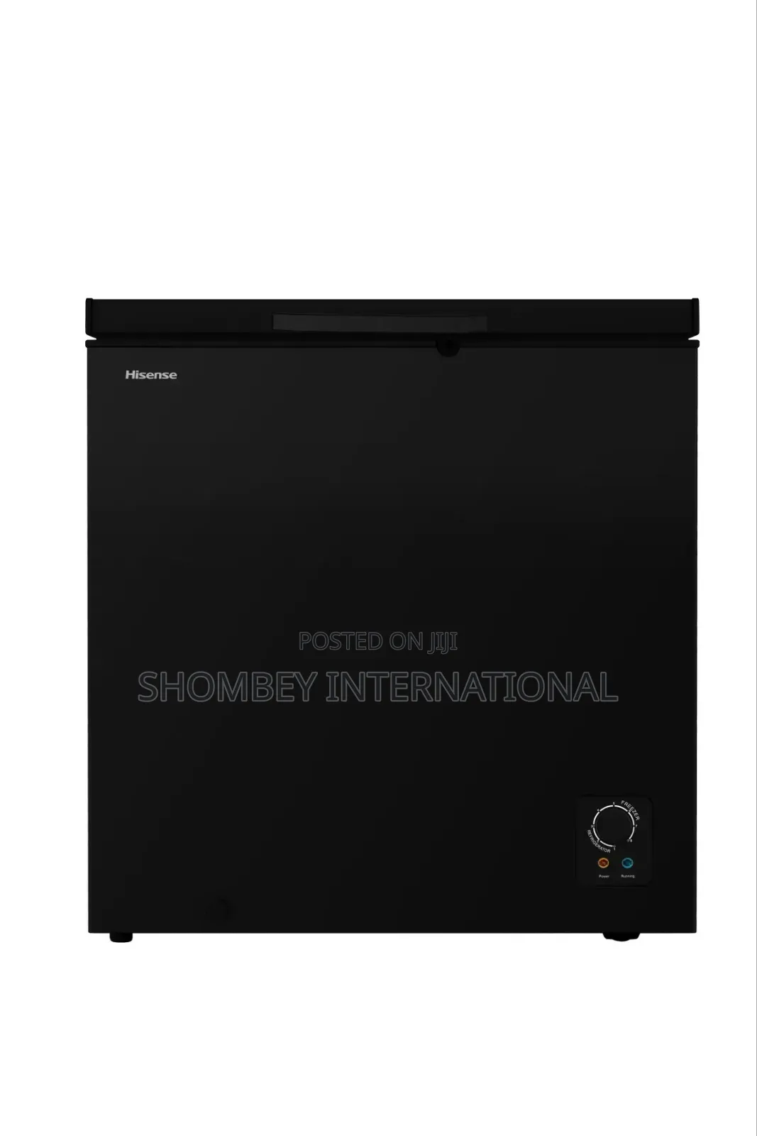 Hisense 250 320SH Top Glass Display Chest Freezer