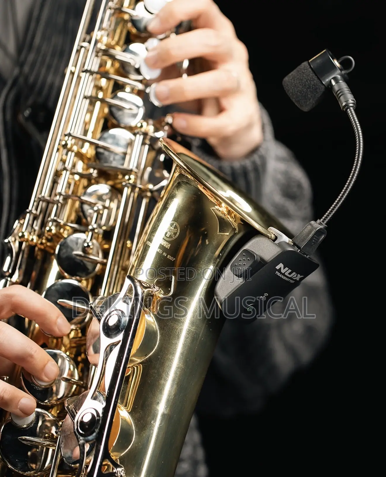Nux B6 Pro Wireless Saxophone Microphone