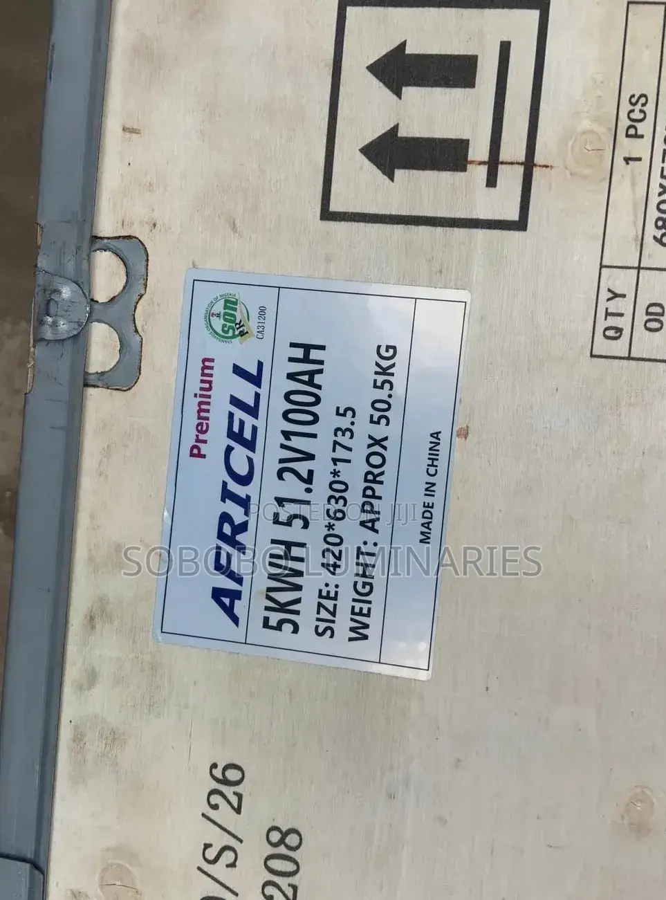 Africell 5kwh Lithium Battery 48v